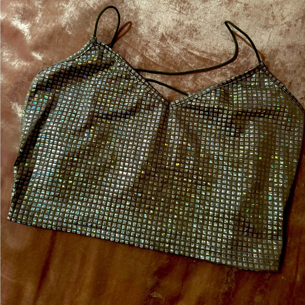 CHROME / SHIMMER TOP
